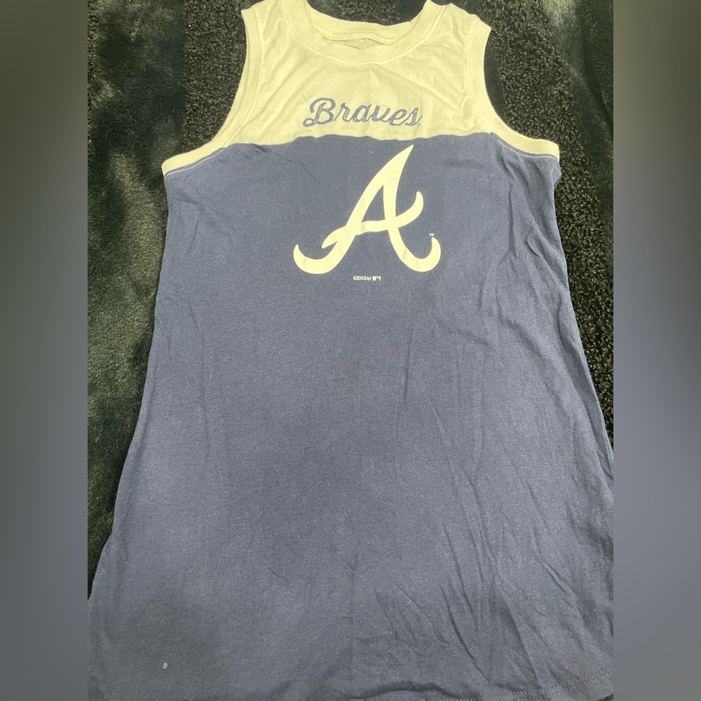 Girls Atlanta Braves tank